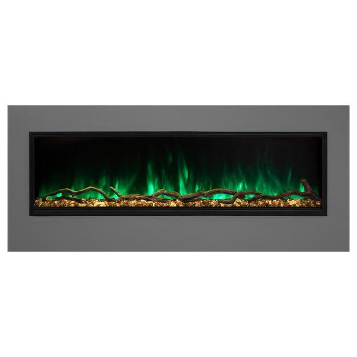 Modern Flames 96" Landscape Pro Slim Built In Wall Electric Fireplace Insert Heater