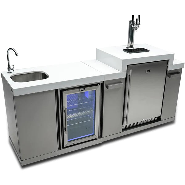 Mont Alpi Beverage Center and Kegerator MABEVKEG