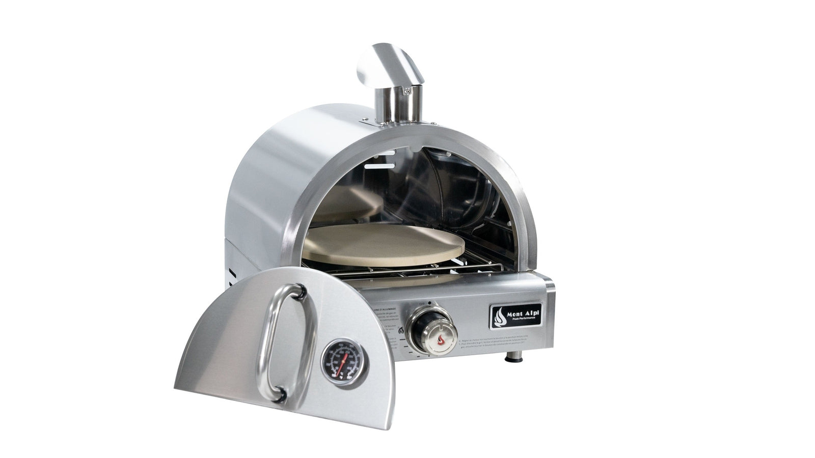 Mont Alpi Portable Pizza Oven - MAPZ-SS