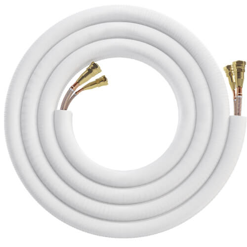 MRCOOL 16ft 1/4 x 1/2 Lineset for DIY 9K, 12K & 18K Indoor 