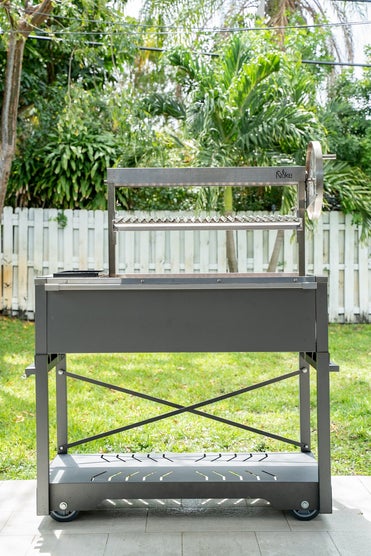 Nuke Puma Outdoor Charcoal and Wood-Fired Grill Black Gaucho - PUMA02