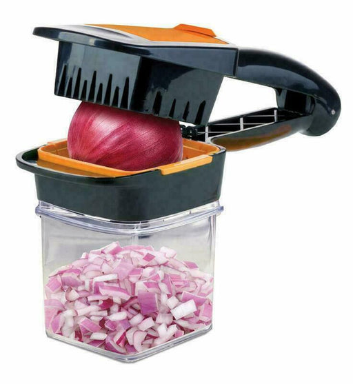 Onion Chopper Dicer Manual Slap Vegetable Food Dicer Chopper