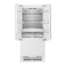 Kucht 4-Piece Appliance Package - 36-Inch Gas Range, 36-Inch Panel Ready Refrigerator, Wall Mount Hood, & Panel Ready Dishwasher