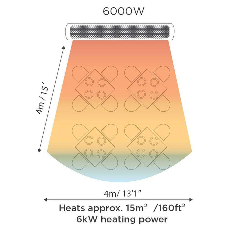 Patio Heater Bromic Cobalt Electric BH0610003