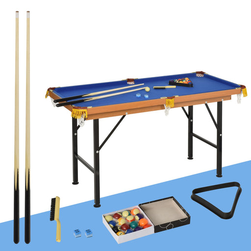 Playful Portable Folding Billiards Table Game Pool Table for Kids Adults
