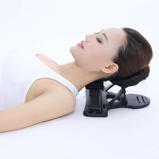 Premium Cervical Neck Traction Device Neck Stretcher Support Pillow