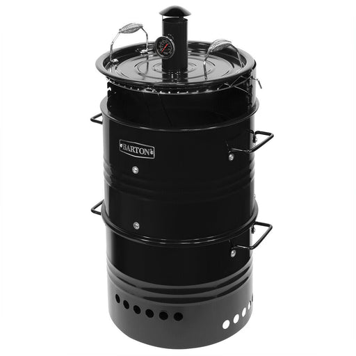 Outdoor Charcoal Smoker Grill BBQ Firepit Table