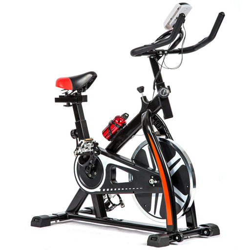 Exercise Stationary Bike Black Bicycle Cycling Fitness