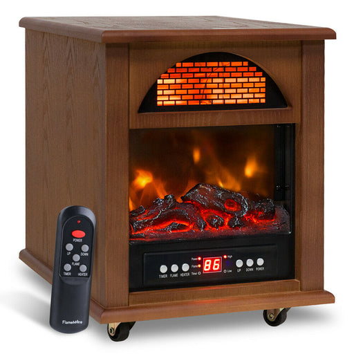 Indoor Electric Space Heater Infrared Cabinet