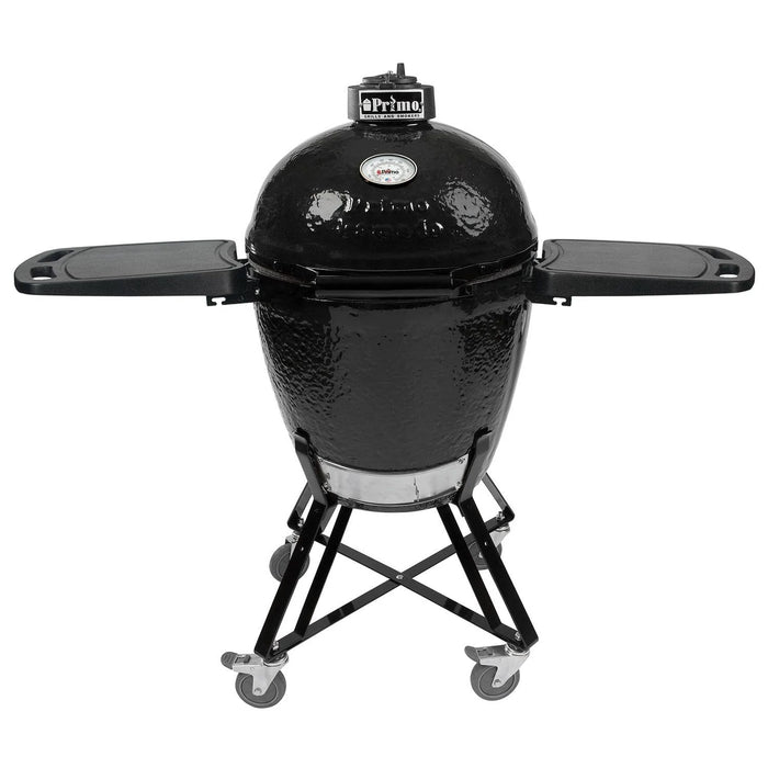 Primo Round Ceramic Kamado Freestanding Charcoal Grill, All-In-One Package - PGCRC