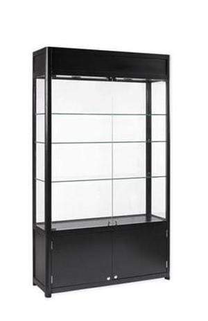 Quality Importers Double Wide Display Tower With Lights WD-400