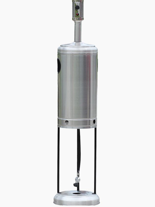 RADtec Real Flame Heater Stainless Steel