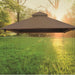 Riverstone Acacia Gazebo Roof Framing And Mounting Kit With Outdura Canopy