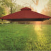 Riverstone Acacia Gazebo Roof Framing And Mounting Kit With Outdura Canopy