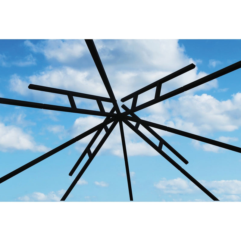 Riverstone Acacia Gazebo Roof Framing And Mounting Kit With Outdura Canopy - AGOK12- Steel Blue