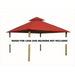 Riverstone Acacia Gazebo Roof Framing And Mounting Kit With Outdura Canopy