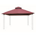 Products Riverstone Industries Acacia Gazebo Roof Framing And Mounting Kit With Sundura Canopy