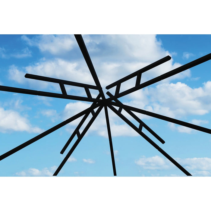 Products Riverstone Industries Acacia Gazebo Roof Framing And Mounting Kit With Sundura Canopy