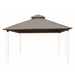 Riverstone Industries Acacia Gazebo Roof Framing And Mounting Kit With Sundura Canopy