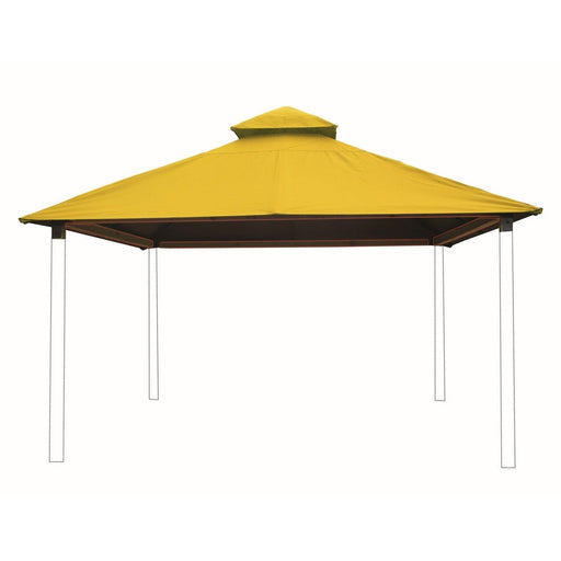 Riverstone Industries Acacia Gazebo Roof Framing And Mounting Kit With Sundura Canopy