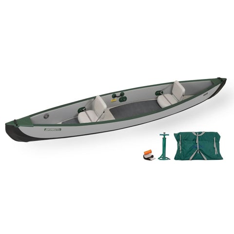 Sea Eagle Travel Canoe 16 Inflatable Canoe Basic Package - TC16K_B