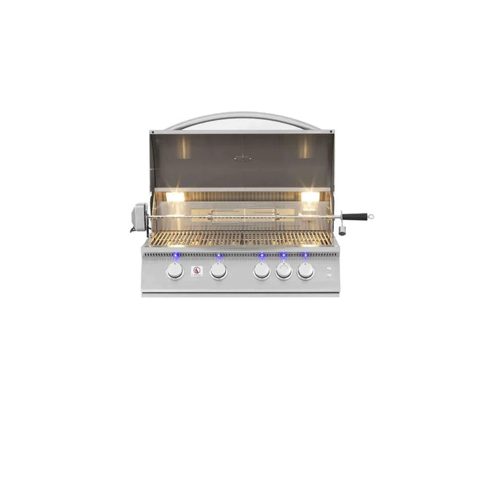 Summerset Sizzler Pro Series 32" Built-in Grill Natural Gas or Liquid Propane - SIZPRO32