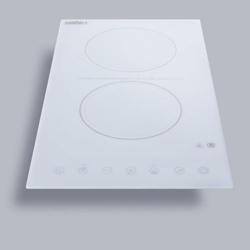 Summit 12" Wide 115V 2-Burner Radiant Cooktop