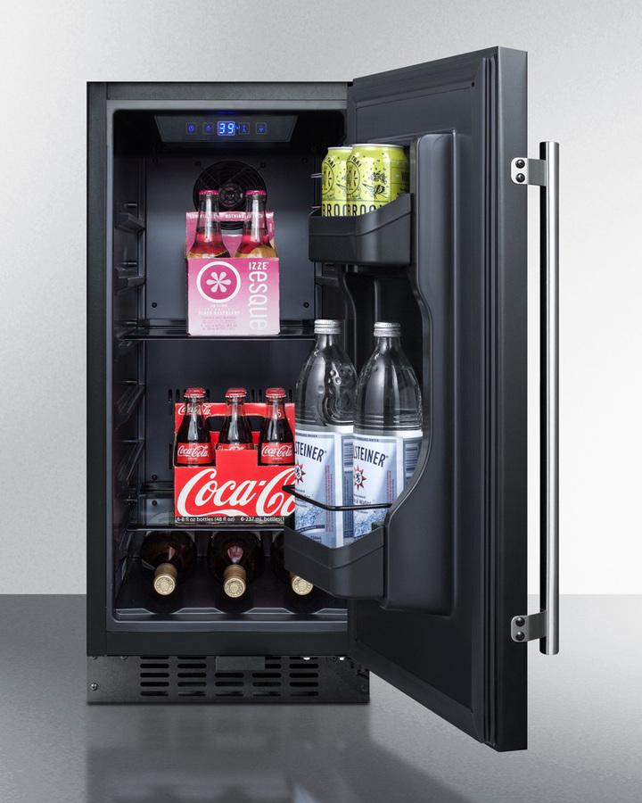 Summit 15" Wide Built-In All-Refrigerator