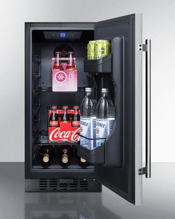 Summit 15" Wide Built-In All-Refrigerator