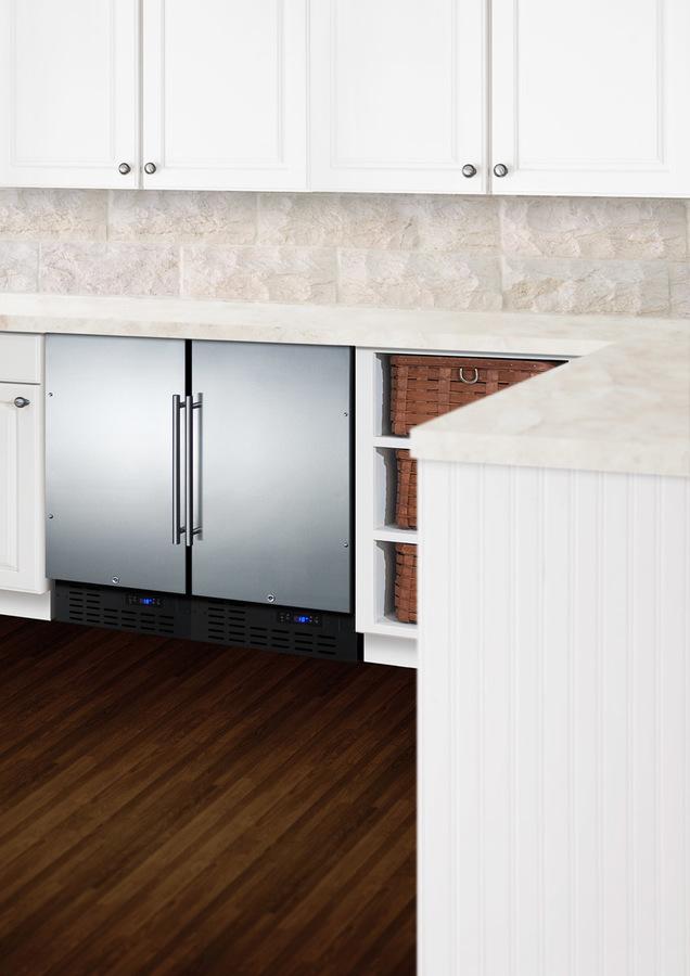 Summit 18" Wide Built-In All-Refrigerator