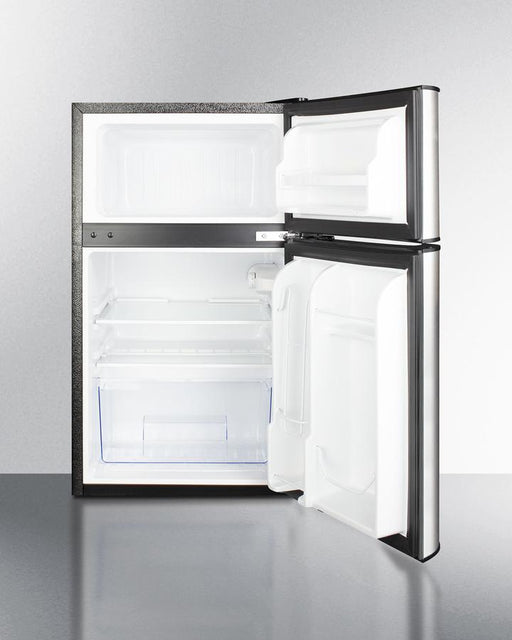 Summit 19" Wide 2-Door Refrigerator-Freezer