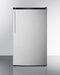 Summit 19" Wide Auto Defrost Refrigerator-Freezer With Thin Handle