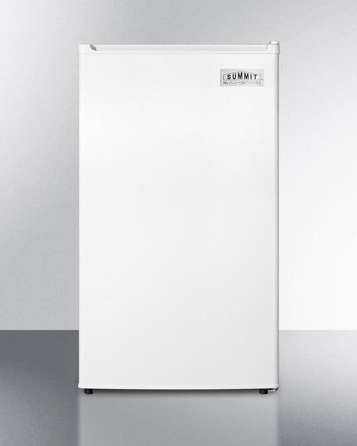 Summit 19" Wide Refrigerator-Freezer With Auto Defrost And White Exterior ADA Compliant