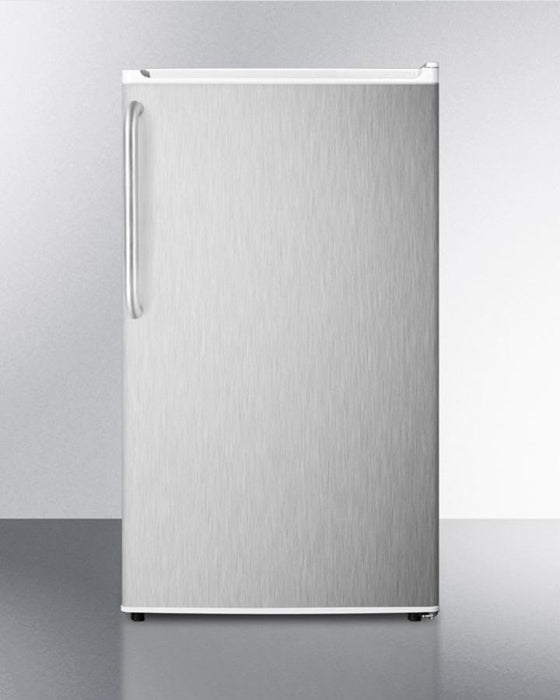 Summit 19" Wide Auto Defrost Refrigerator-Freezer With Towel Bar Handle ADA Compliant