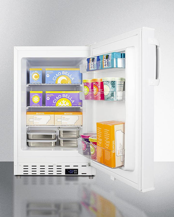 Summit 20" Wide Built-In All-Freezer ADA Compliant