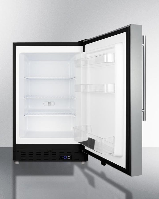 Summit 20" Wide Built-In All-Freezer ADA Compliant