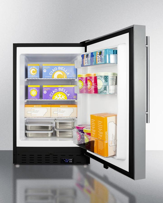 Summit 20" Wide Built-In All-Freezer ADA Compliant