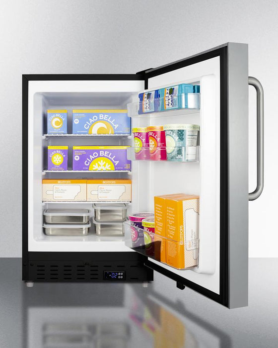 Summit 20" Wide Built-In All-Freezer ADA Compliant