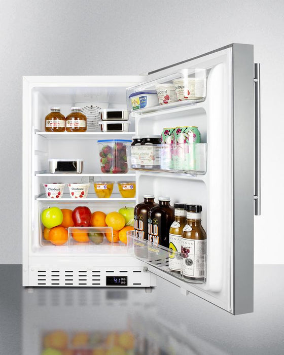 Summit 20" Wide Built-In All-Refrigerator ADA Compliant