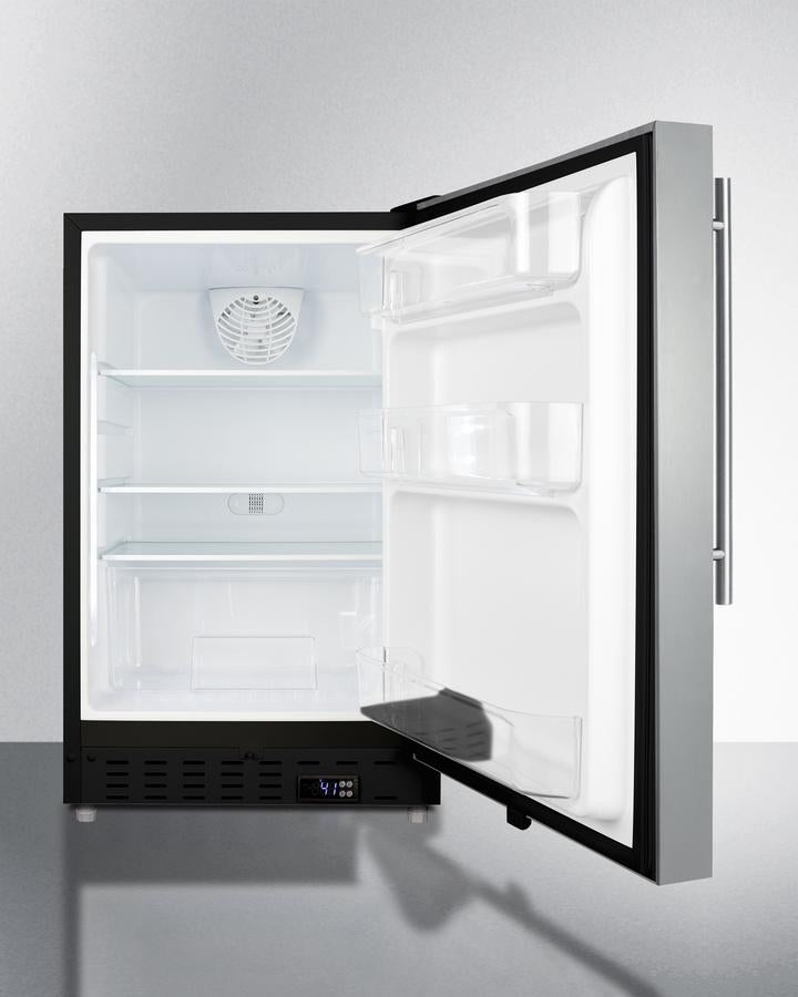Summit 20" Wide Built-In All-Refrigerator ADA Compliant 