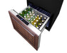 Summit 21.5" Wide Built-In Drawer Refrigerator