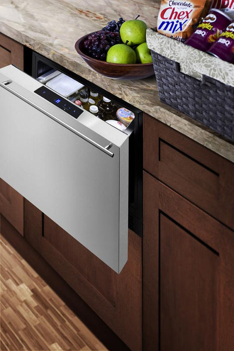 Summit 21.5" Wide Built-In Drawer Refrigerator