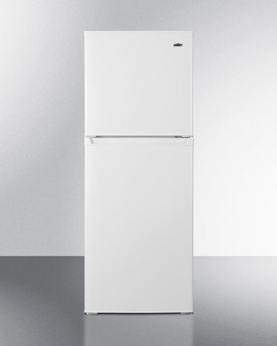 Summit 22" Wide Frost-Free 7 Cu.Ft. Refrigerator-Freezer in White