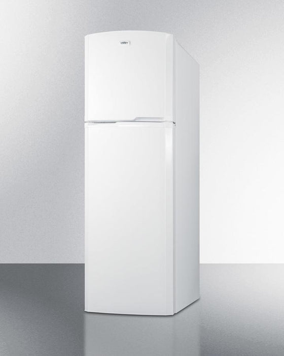 Summit 22" Wide Top Mount Refrigerator-Freezer in White