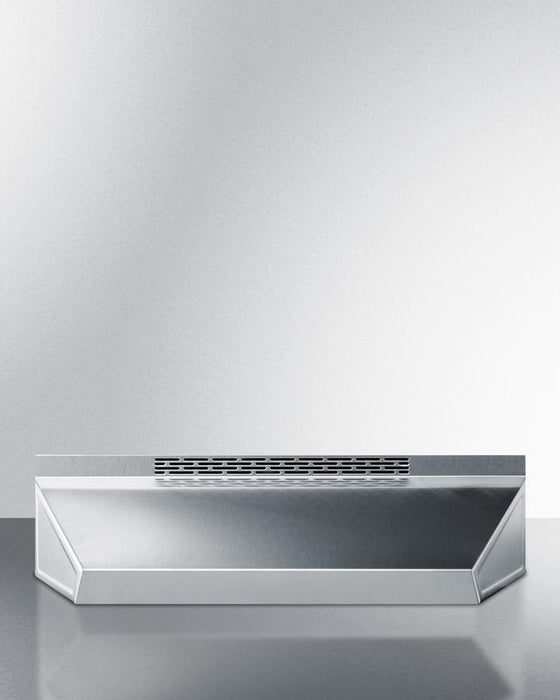 Summit 24" Under Cabinet Convertible Range Hood ADA Compliant