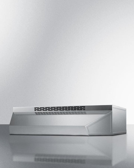 Summit 24" Under Cabinet Ductless Range Hood ADA Compliant