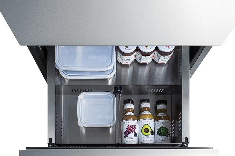 Summit 24" Wide 2-Drawer All-Refrigerator ADA Compliant