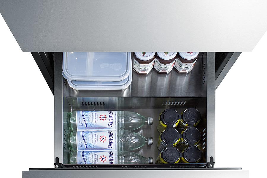 Summit 24" Wide 2-Drawer All-Refrigerator ADA Compliant