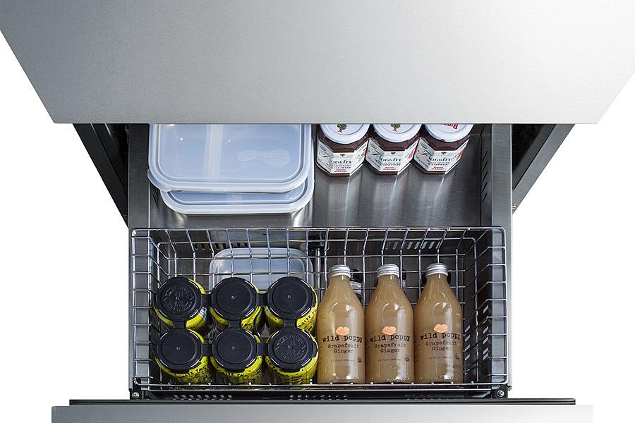 Summit 24" Wide 2-Drawer All-Refrigerator ADA Compliant