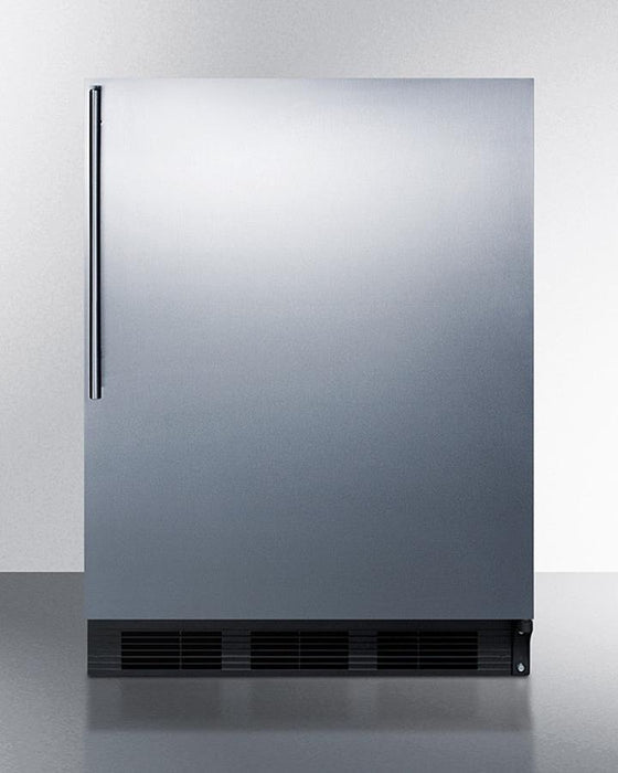 Summit 24" Wide All-Refrigerator With Thin Handle